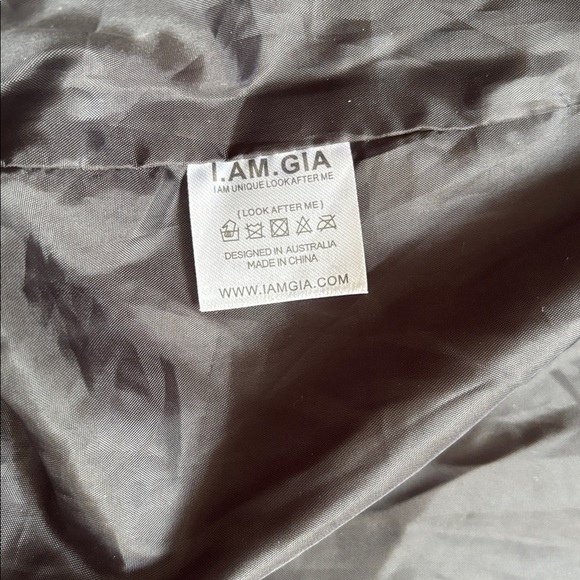 I.AM.GIA | Contraband Quilted Velvet Jacket in Black Midnight Size Large - Picture 10 of 13